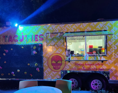 Tacuties food truck at Stinson Yard